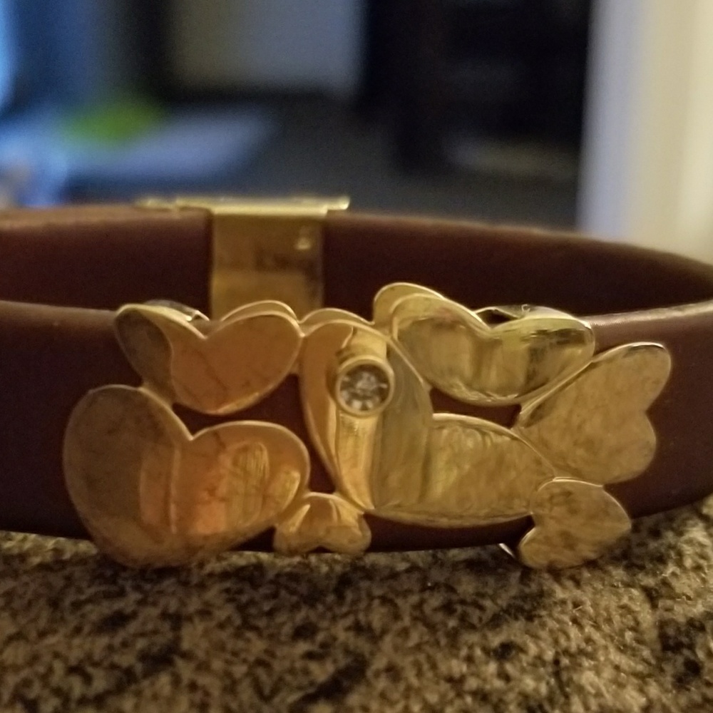 Brown & gold bracelet